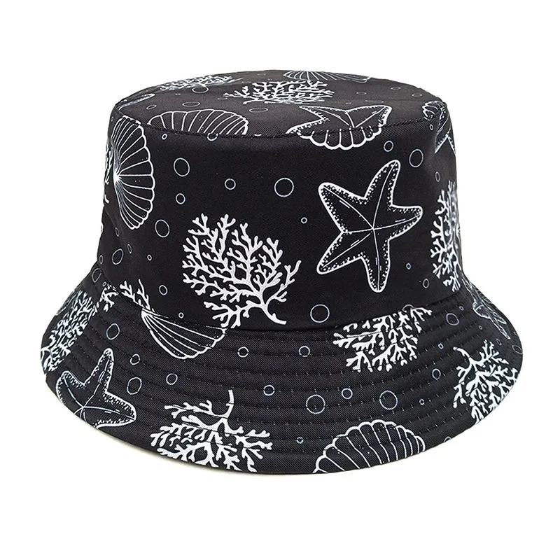 Seaside Vibes Bucket Hat - Fushia