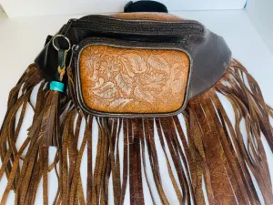 Sergios Embossed Fanny Pack