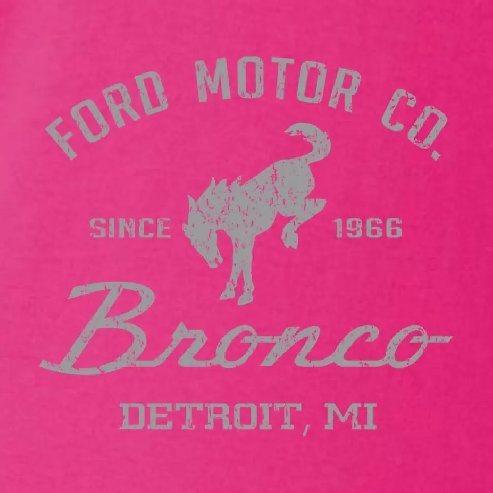 Shark & Hammer Ford Motor Co Detroit Michigan, Classic Bronco 1966 Cars and Trucks Crewneck Sweatshirt