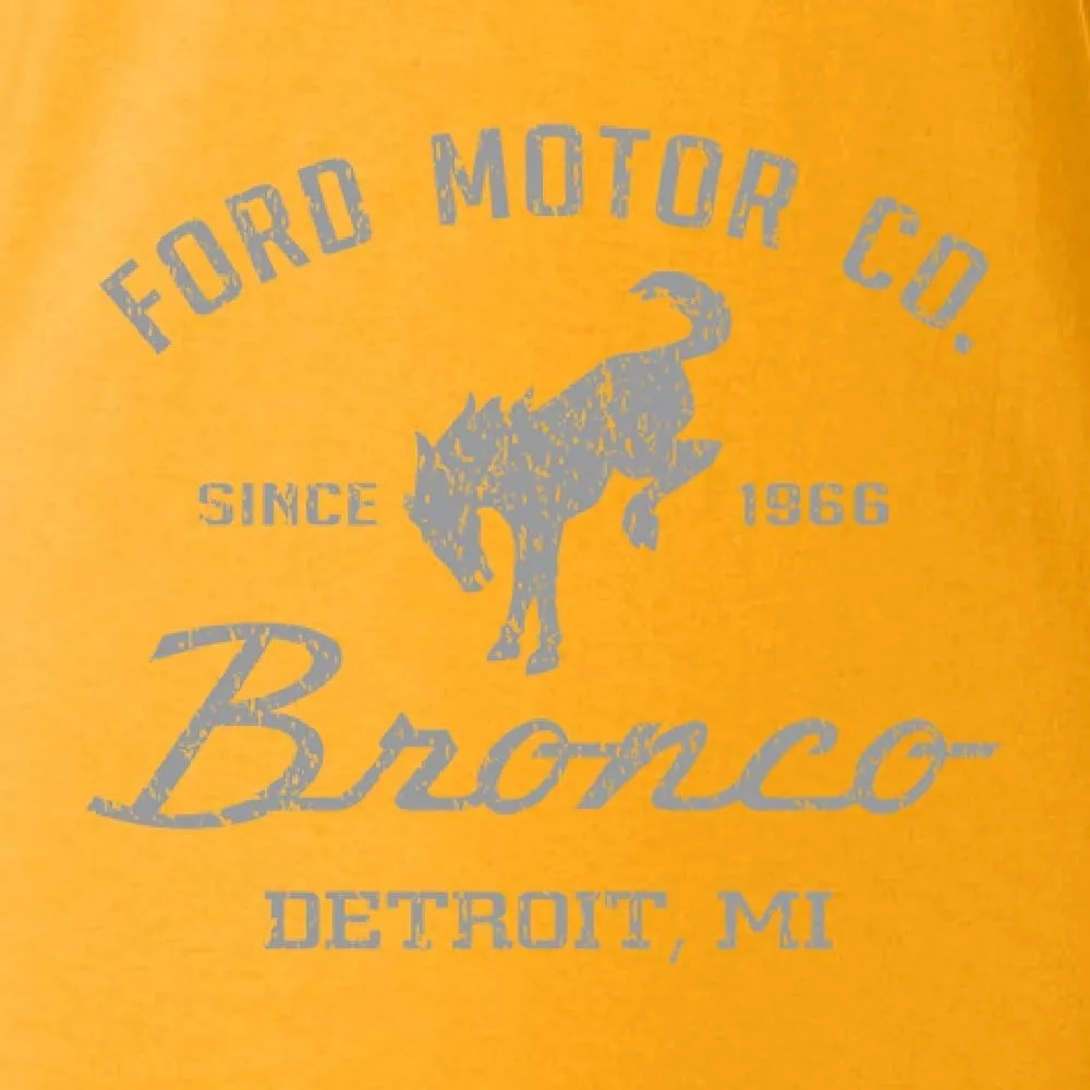 Shark & Hammer Ford Motor Co Detroit Michigan, Classic Bronco 1966 Cars and Trucks Hoodie Sweatshirt