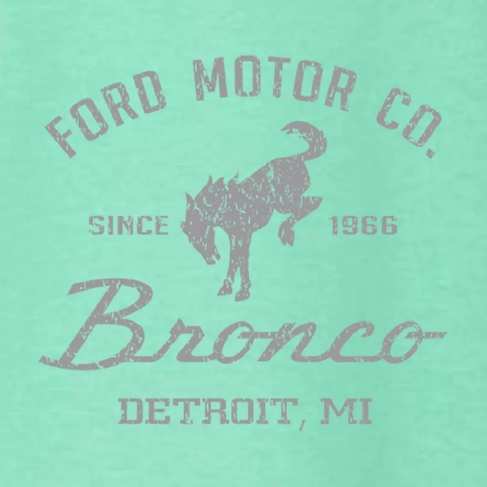 Shark & Hammer Ford Motor Co Detroit Michigan, Classic Bronco 1966 Cars and Trucks Hoodie Sweatshirt