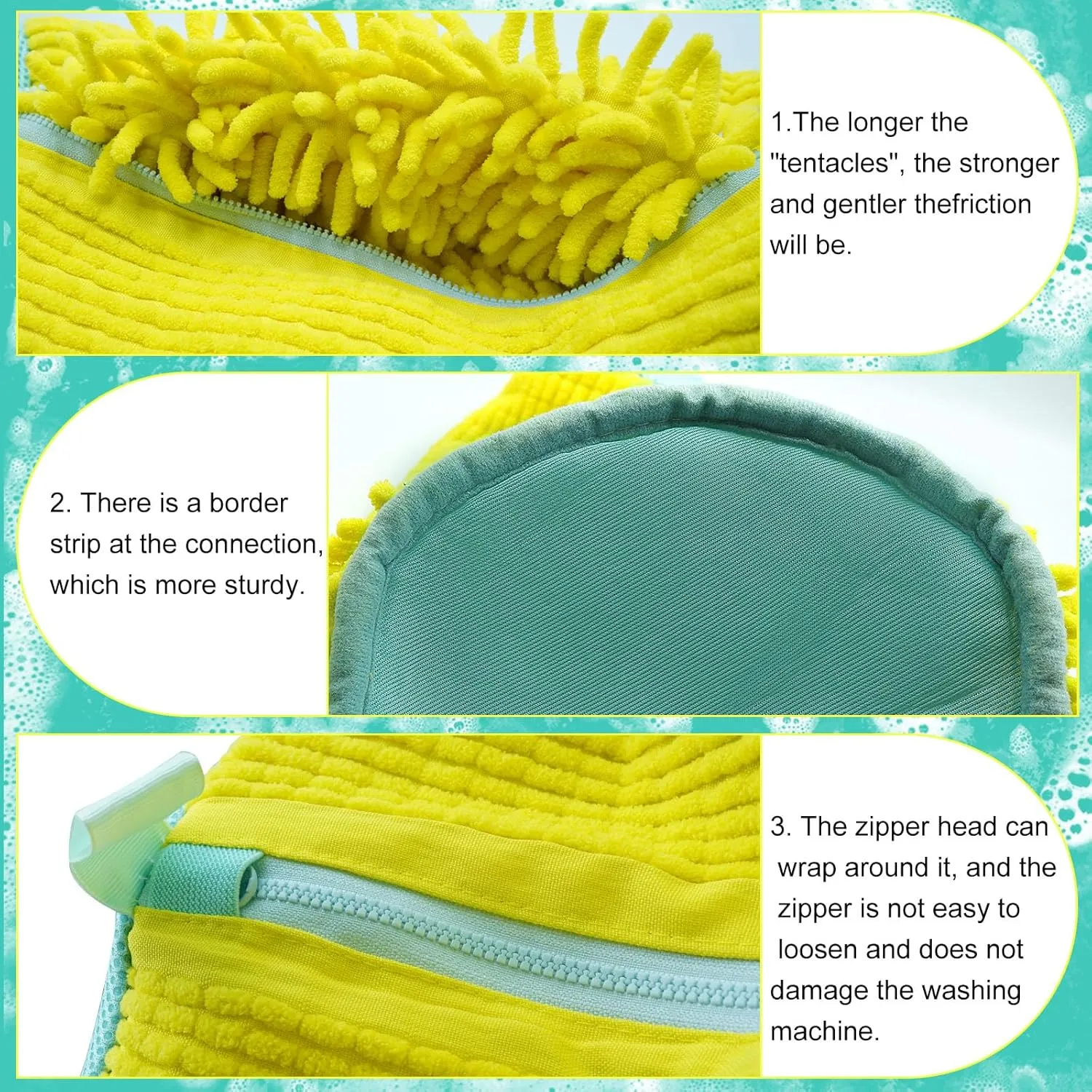 Shoe washing machine bag, laundry shoe bag for washer and dryer, Reusable Zipper Plush Sneakers Washing Machine Bag for Shoes, Gym,Tennis Shoes, Delicate Yellow 1 pc