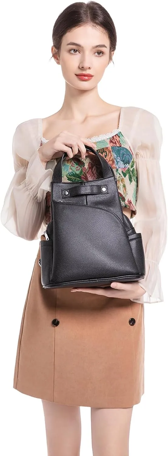 Shoulder Bag for Women, Black Toto Bags with Zipper Closure (#Black)