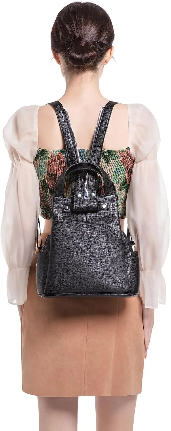 Shoulder Bag for Women, Black Toto Bags with Zipper Closure (#Black)