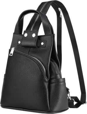 Shoulder Bag for Women, Black Toto Bags with Zipper Closure (#Black)