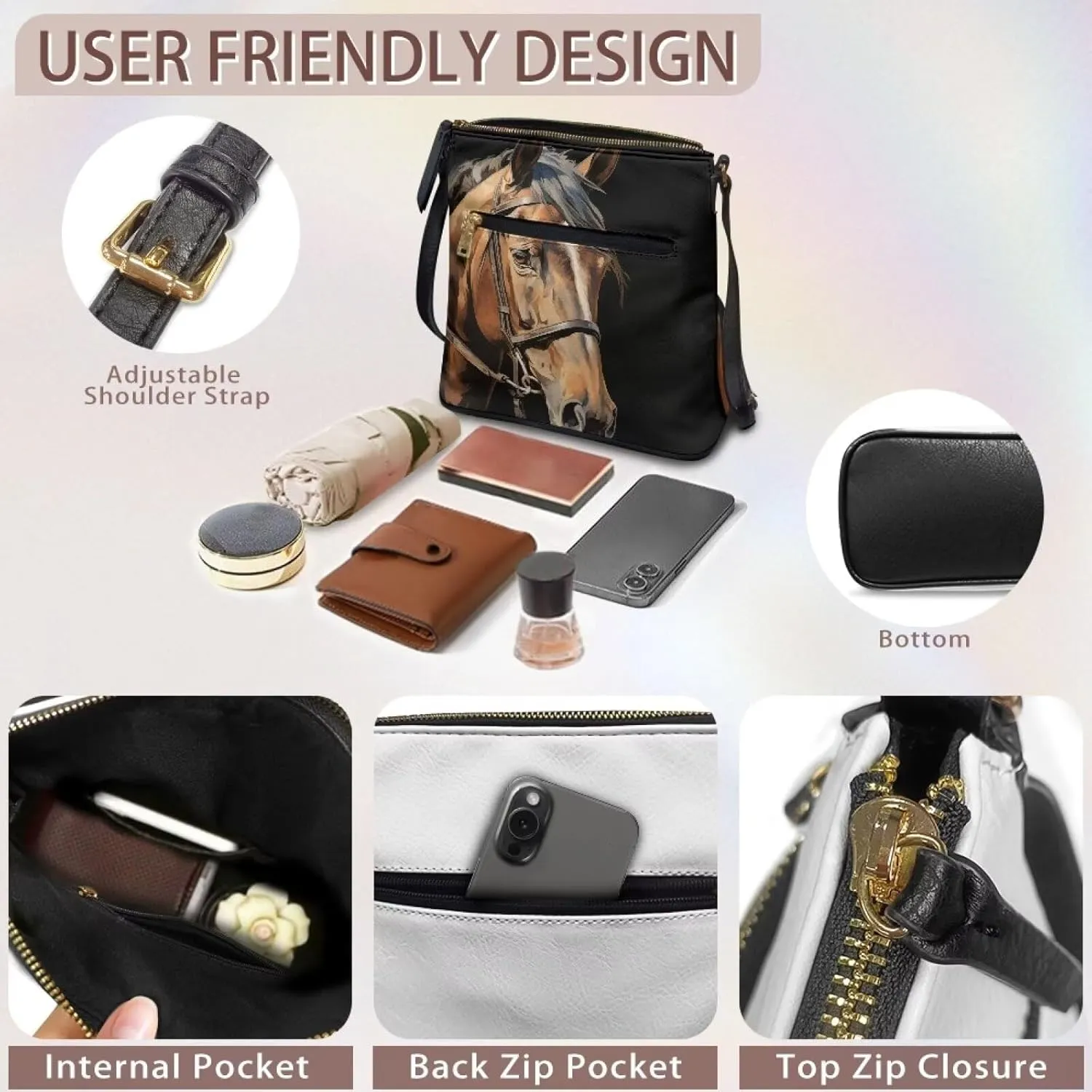 Shoulder Bag for Women Crossbody Womens Large Crossbody Bags Ladies Satchel Shoulder Handbags