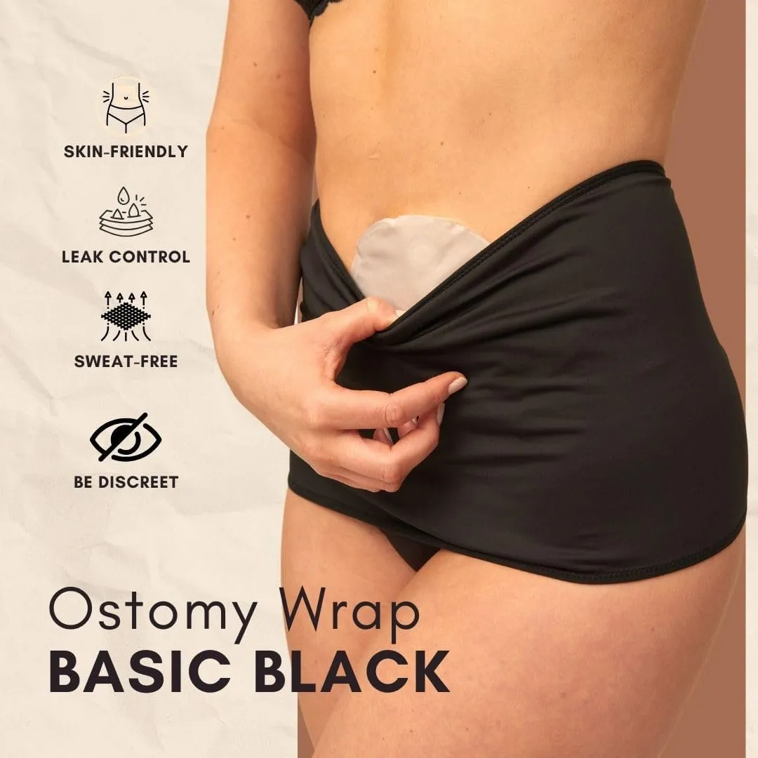 SIIL Ostomy Bag Covers for Women, Stoma Wrap, Stoma Girdle with Inner Pocket, Colostomy and Ileostomy Supplies