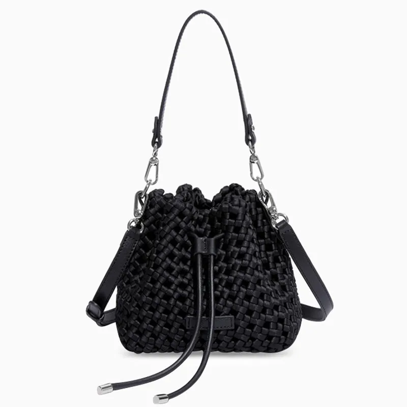 Silk Woven Handbag by Marcella
