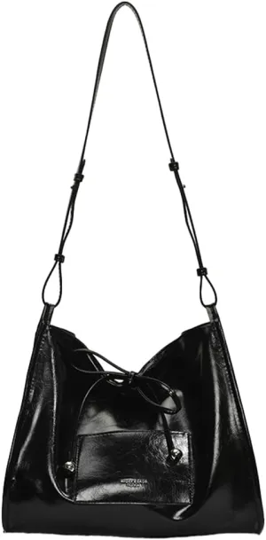 Simple Solid Bow Tie shoulder Bag for Women Large Capacity Commuter Underarm Bag Outdoor Travel Sling Bags 2025