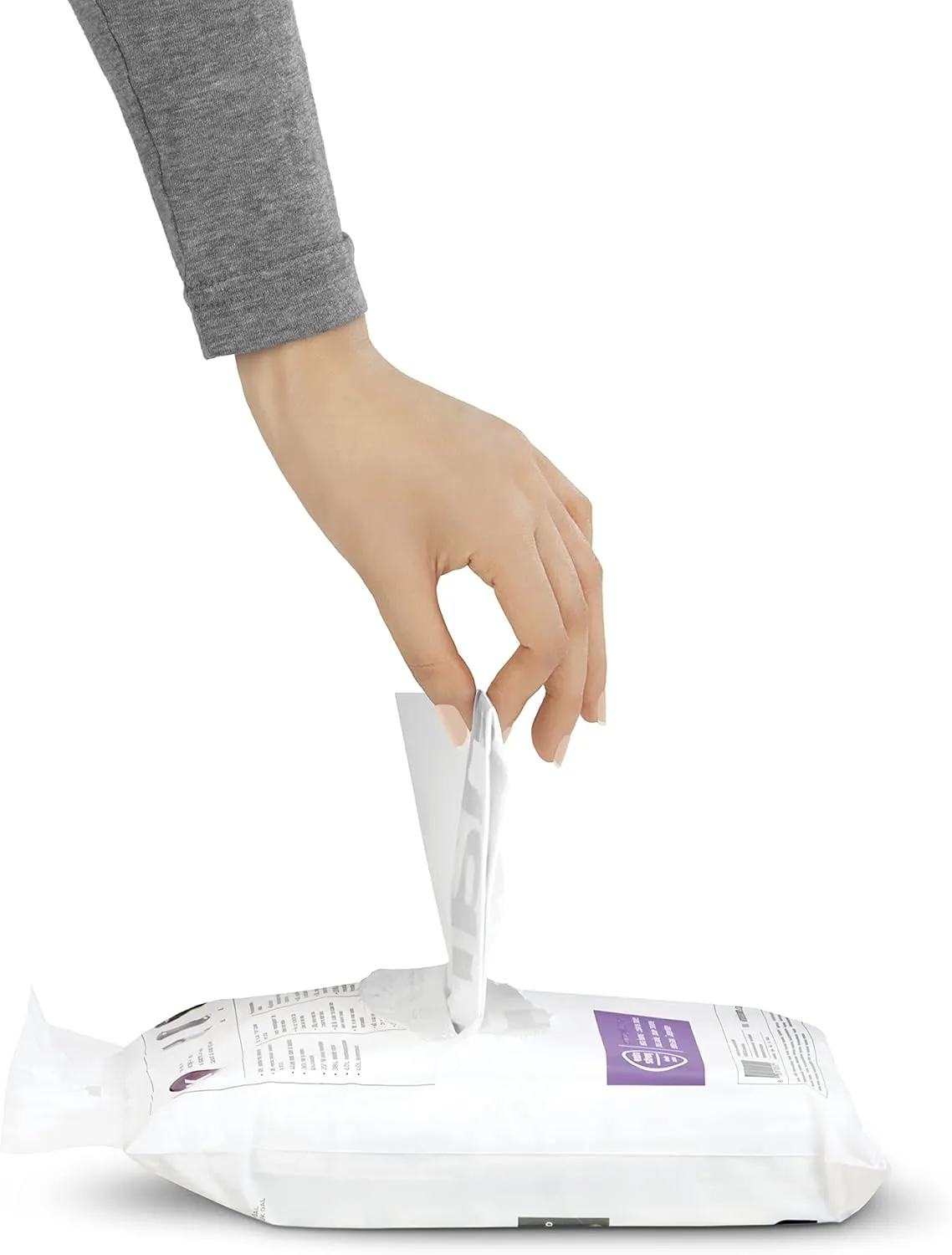 simplehuman Code K 100 Count, Dispenser Pack Custom Fit Liners, Drawstring Trash Bags, 35-45 Liter / 9-12 Gallon, White