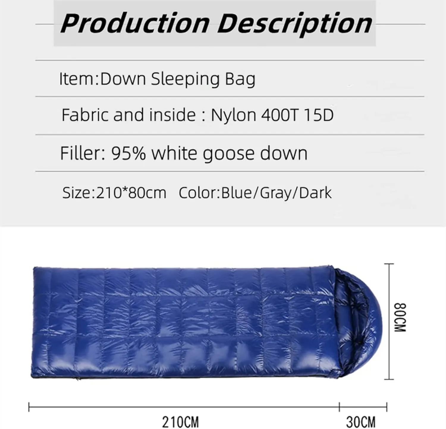 Sleeping Bag Ultralight Sleeping Bags Outdoor Camping Winter Sleeping Bag Season Envelope Backpack Portable Waterproof Bag