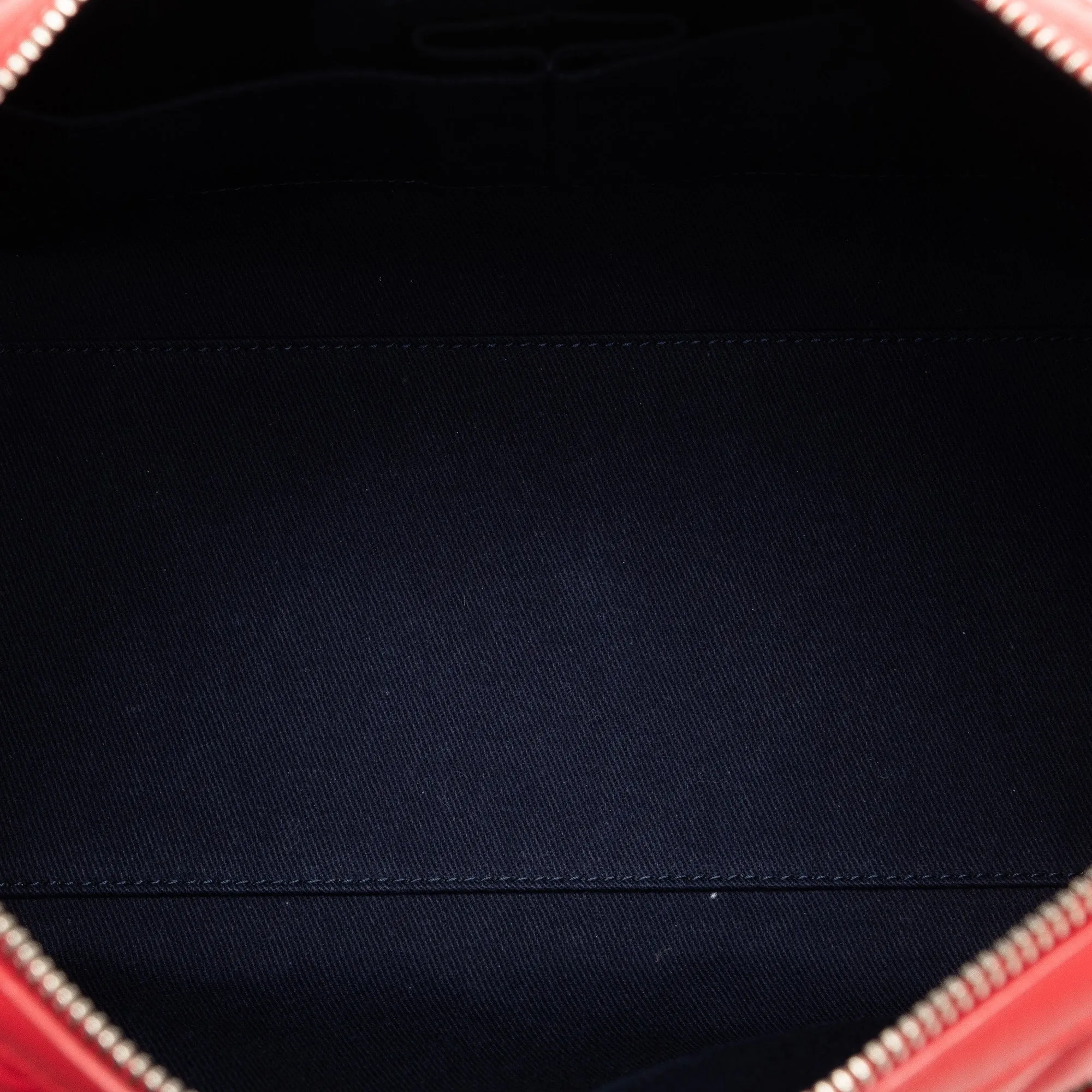 Small Aged Calfskin Express Bowling Satchel