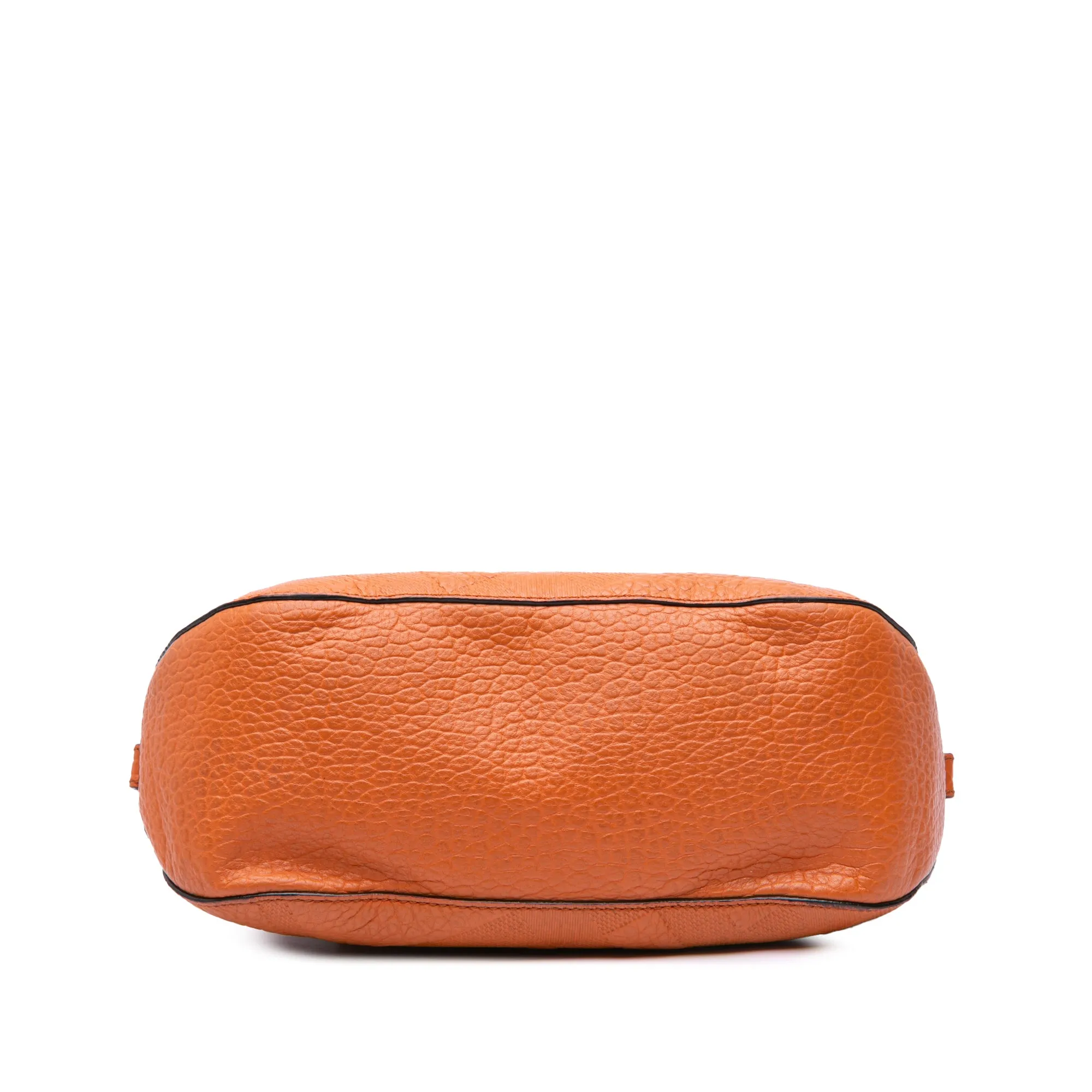 Small Heritage Grain Check Embossed Orchard Bowling Bag