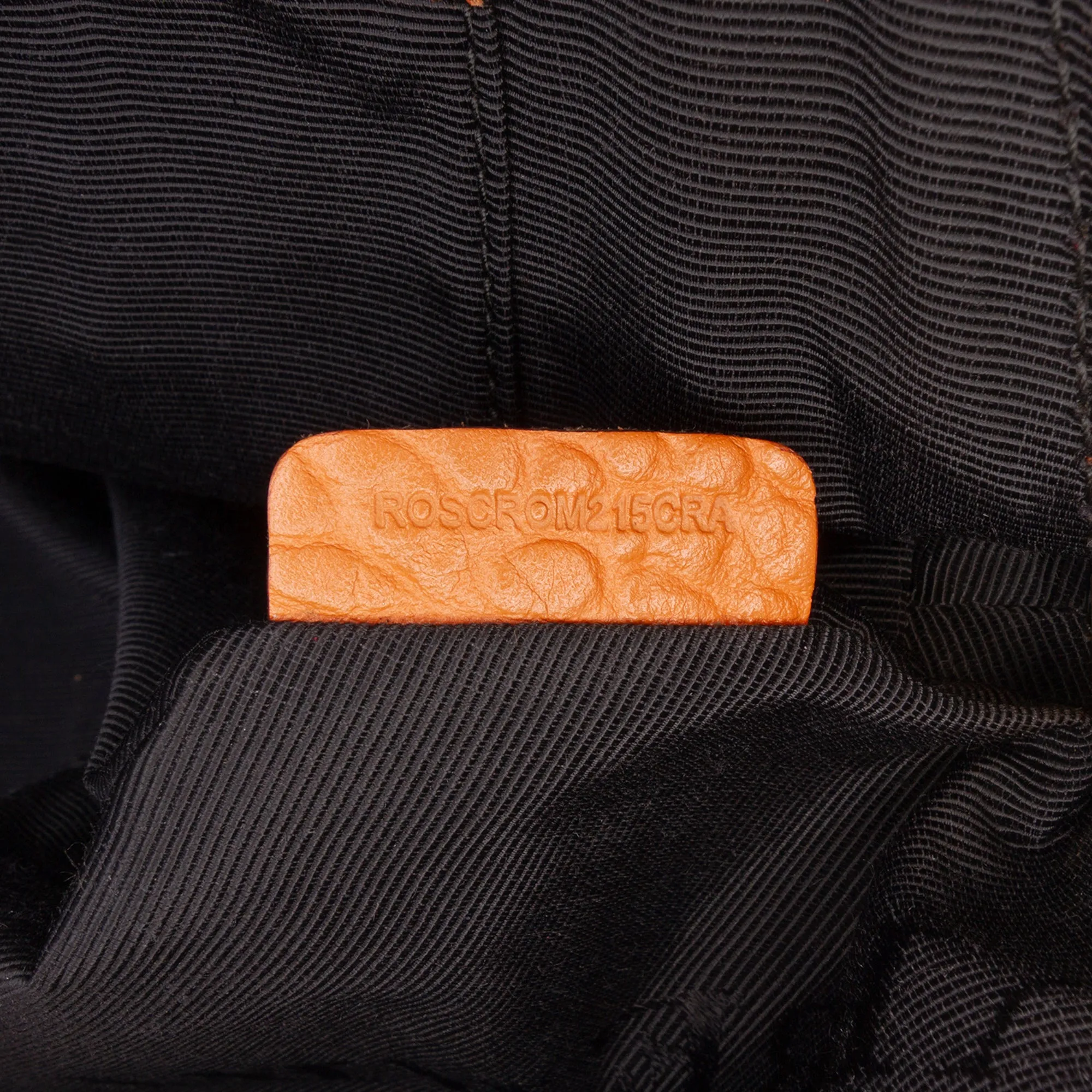 Small Heritage Grain Check Embossed Orchard Bowling Bag