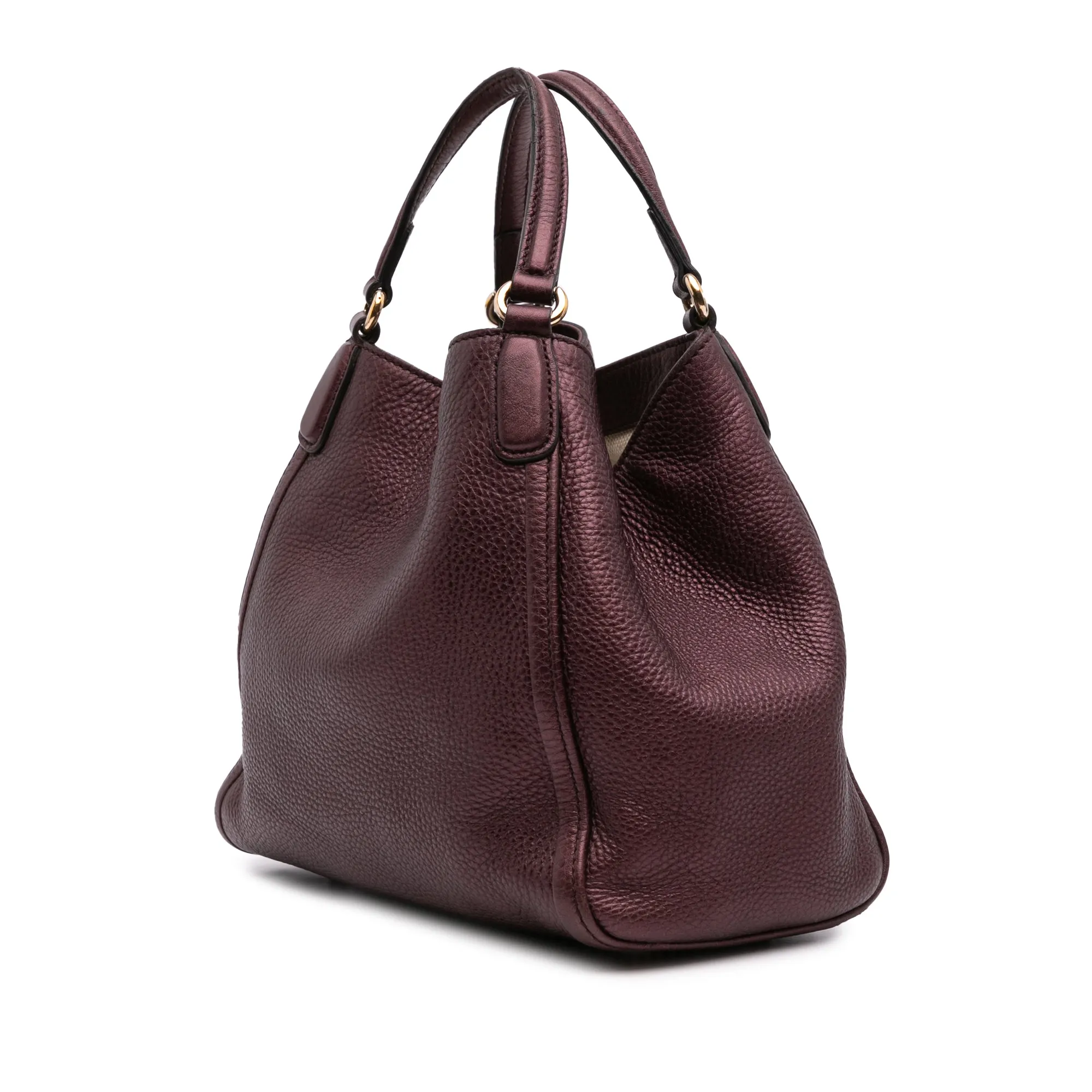 Small Leather Soho Satchel