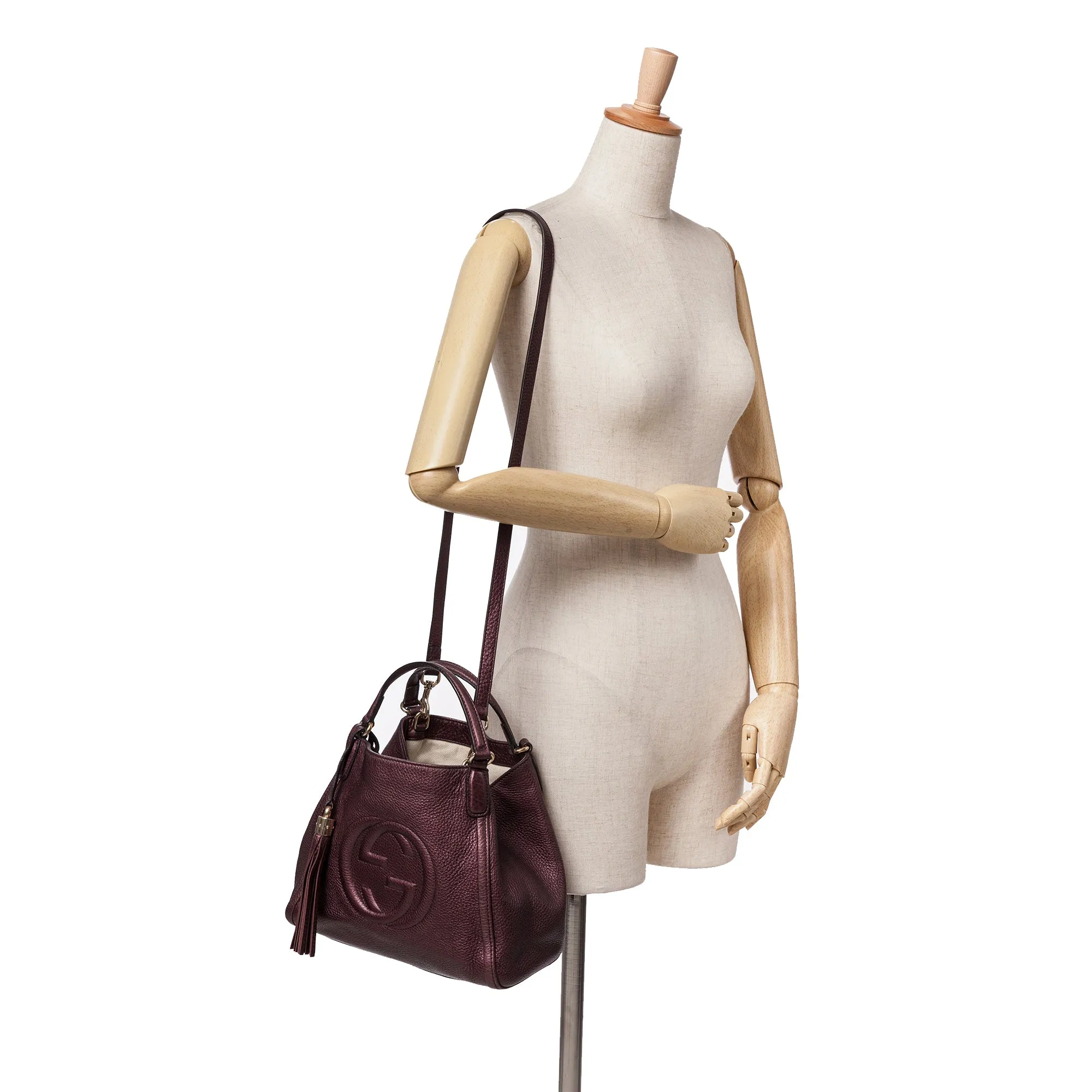 Small Leather Soho Satchel