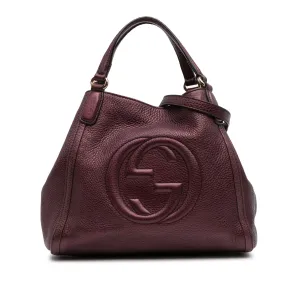 Small Leather Soho Satchel