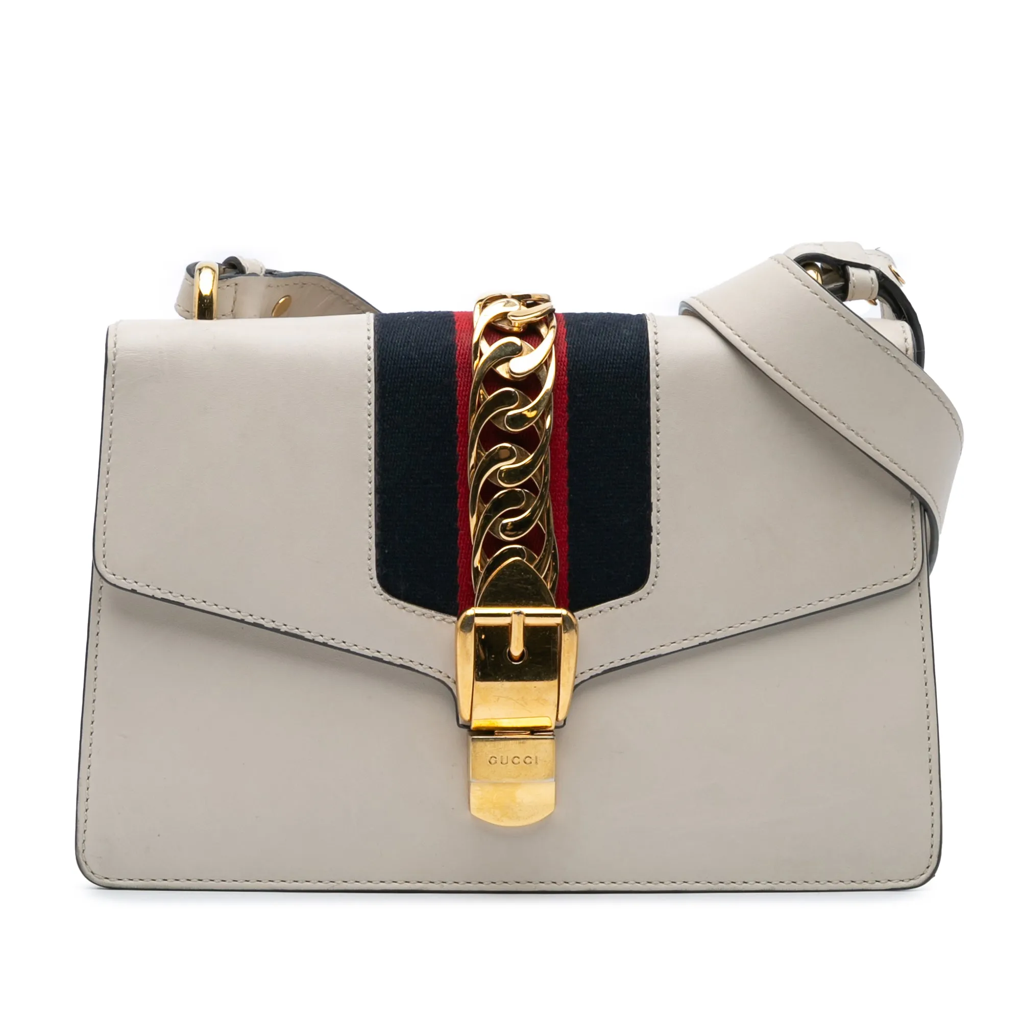 Small Leather Sylvie Satchel