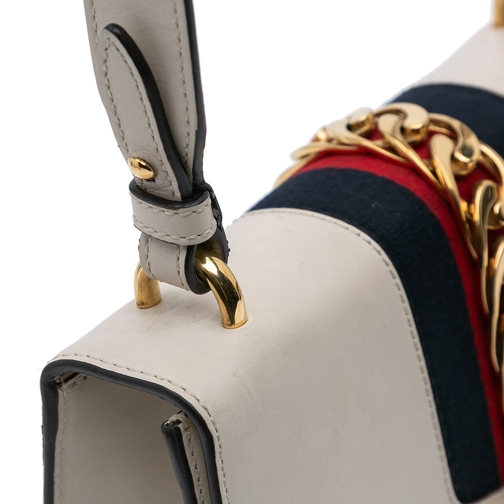 Small Leather Sylvie Satchel