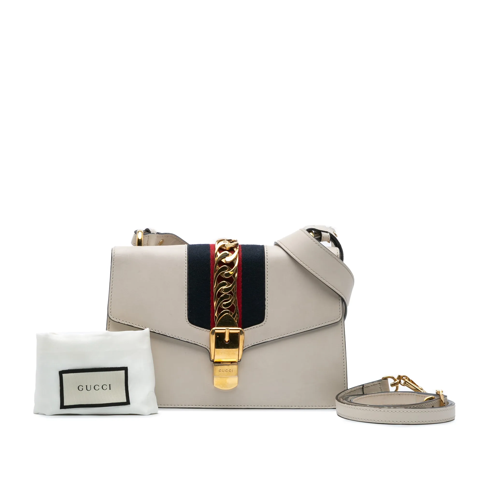Small Leather Sylvie Satchel