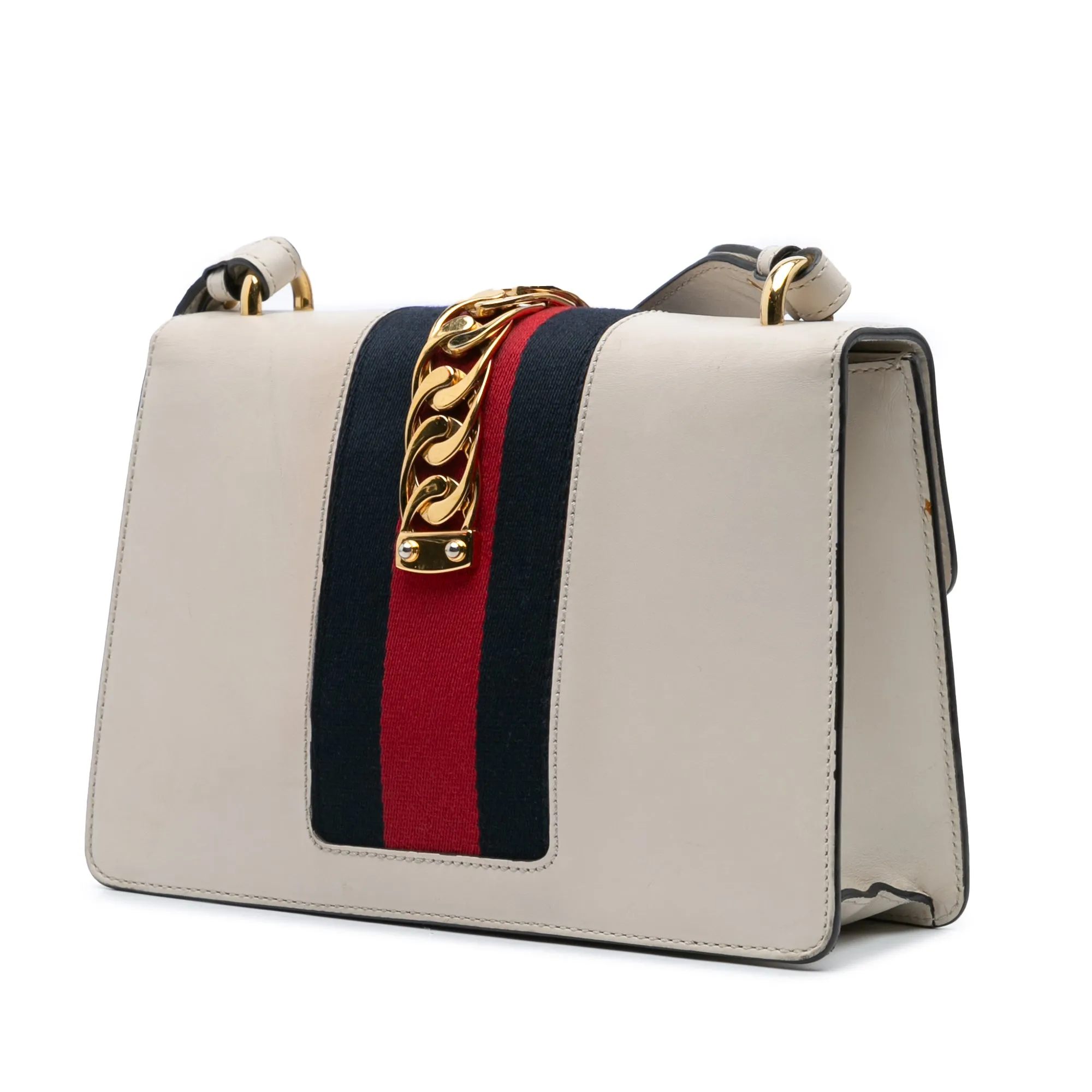 Small Leather Sylvie Satchel