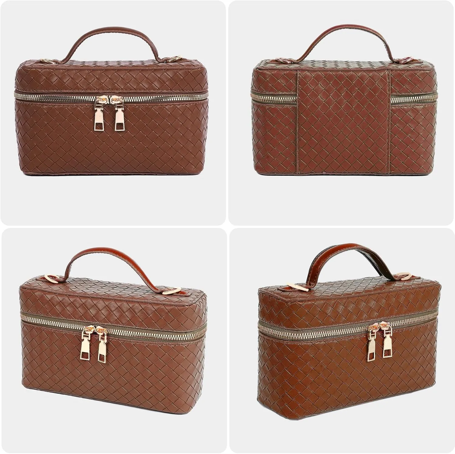 Small Shoulder Bags for Women Trendy L19 Square Box Satchel Bag Cute PU Leather Crossbody Purse with Adjustable Strap