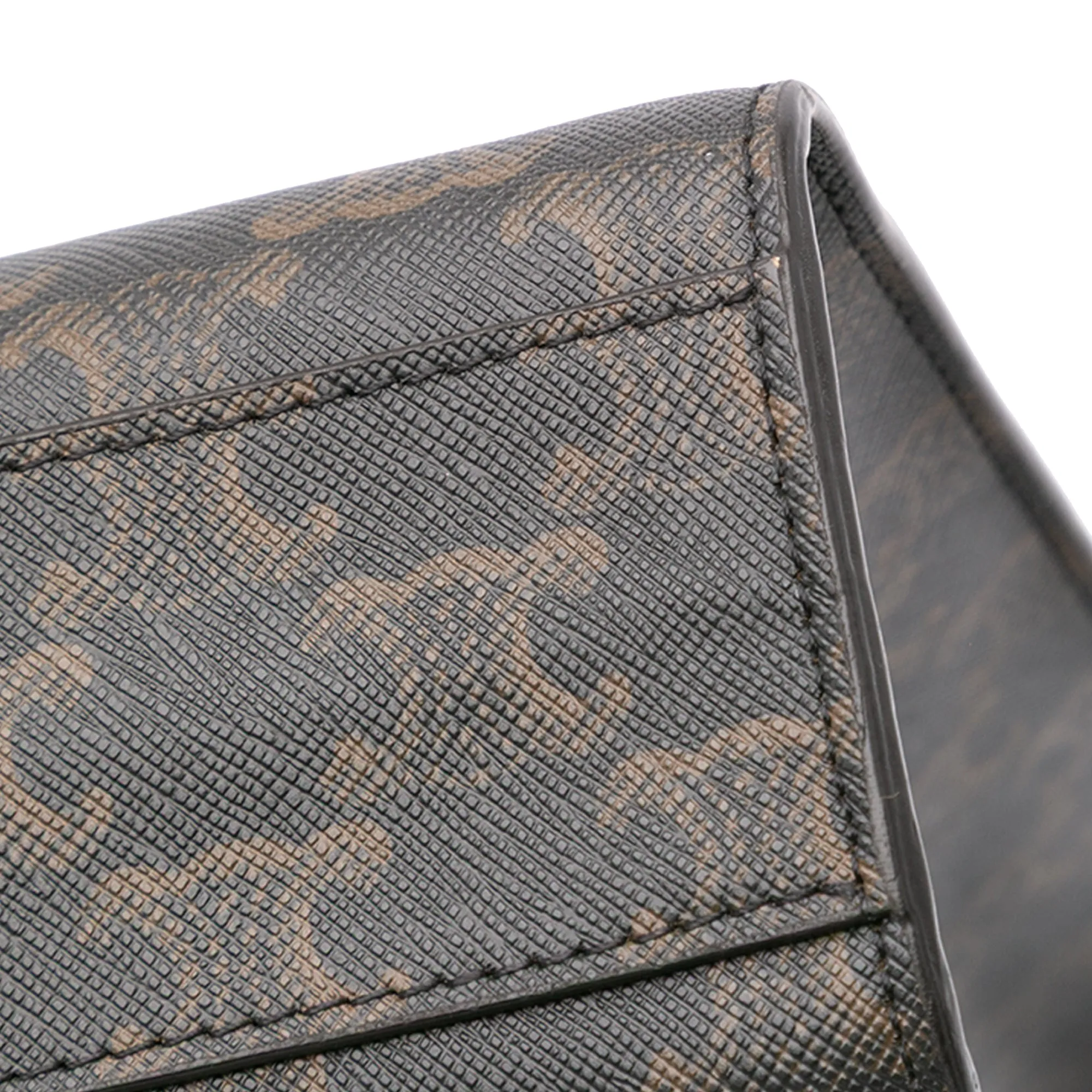Small Triomphe Coated Canvas Vertical Cabas Satchel