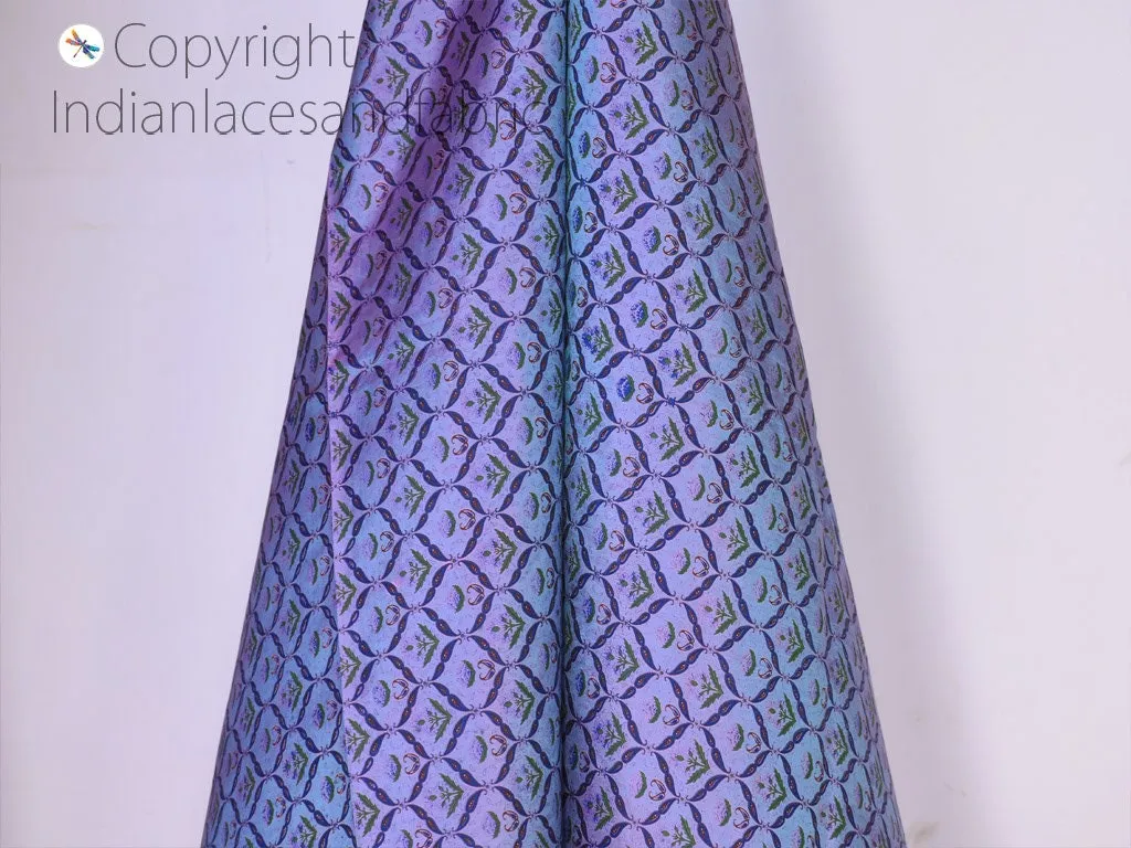 Soft Habotai Pure Printed Silk Fabric by the Yard Indian Saree Wedding Dresses Bridesmaid Party Costumes DIY Crafting Drapery Sari Sewing