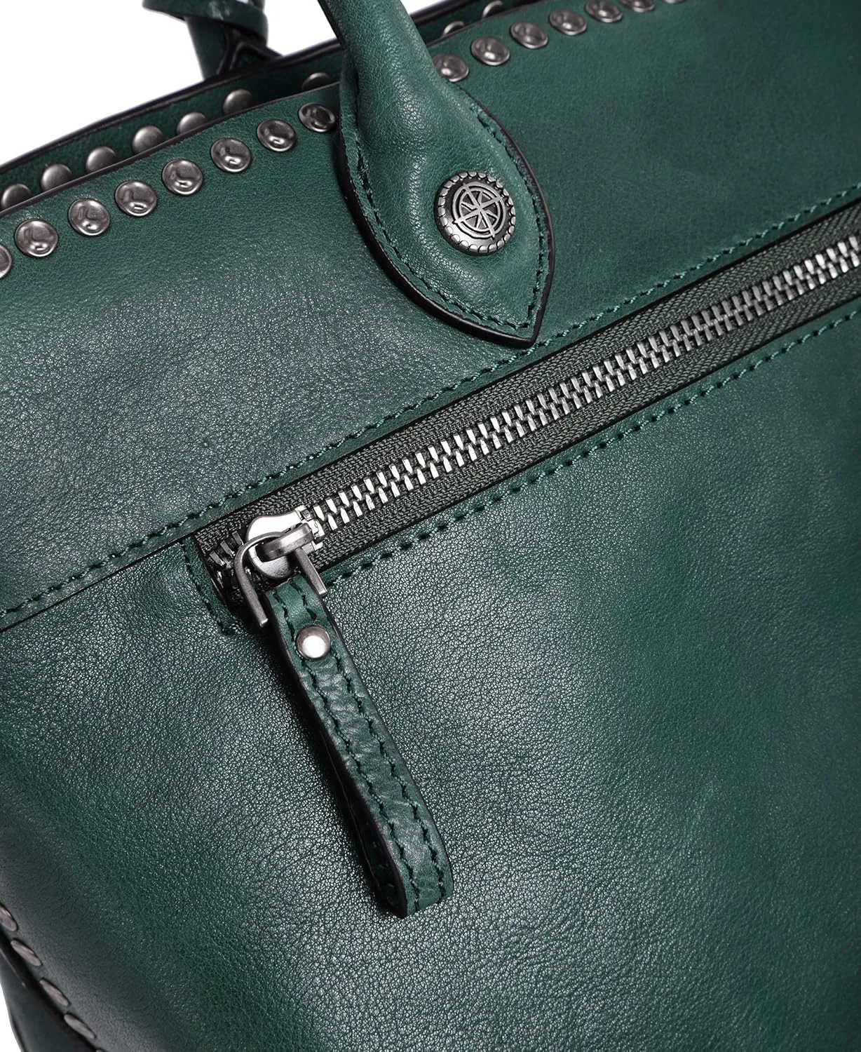 Soul Stud Satchel Bag | Made with Genuine Leather | Perfect Everyday Handbag for Women, Casual and Office Wear