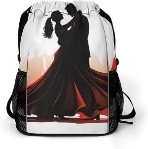 Sports Belt Pocket, Ballroom Dance Print Dry And Wet Separation Bag All-purpose Gym Bag Sports And Fitness Bag Stylish Sports Bag