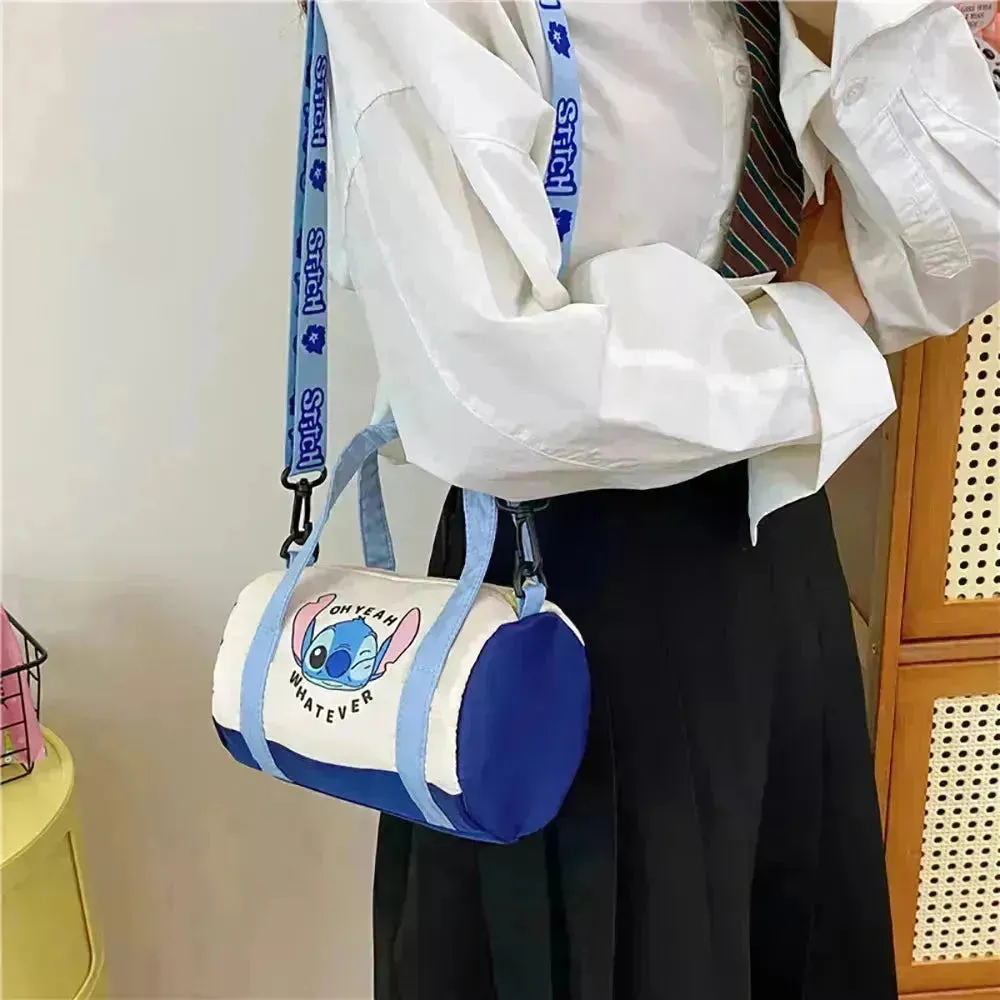 Stitch Canvas Bucket Bag