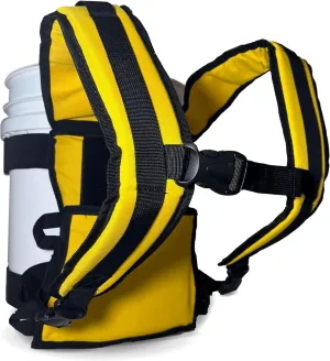 Strap Pack Backpack for Carrying Outdoor Wet Dry Vacuums or Water Coolers (Gold)