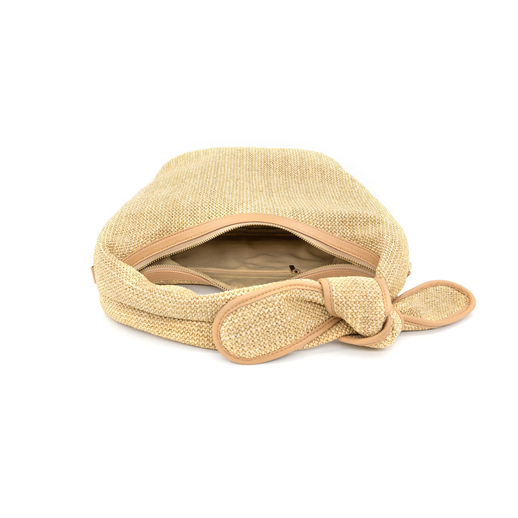 Straw Hobo Bag