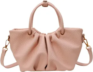 Stylish Senior Bucket Bag Simple Texture Cross Body Bag for Women PU Leather Handbag for Outdoor Trendy 2025