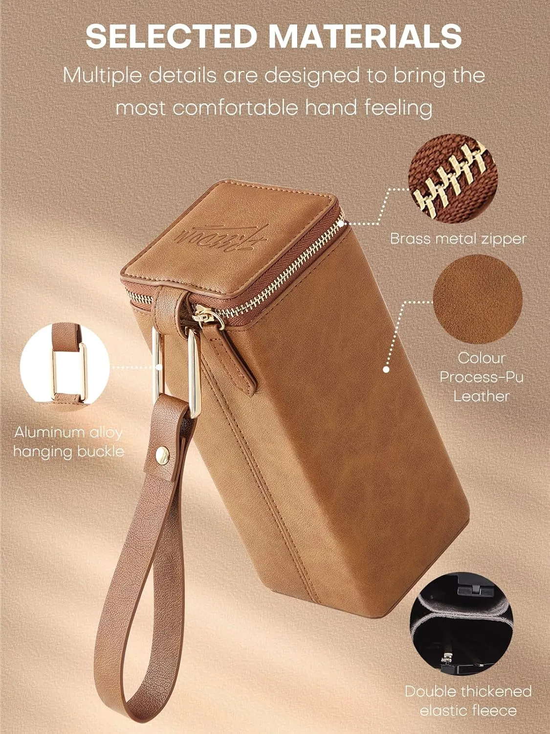 Sunglasses Travel Case Organizer Hangable for Men Women, Eyeglasses Foldable Storage Organizer