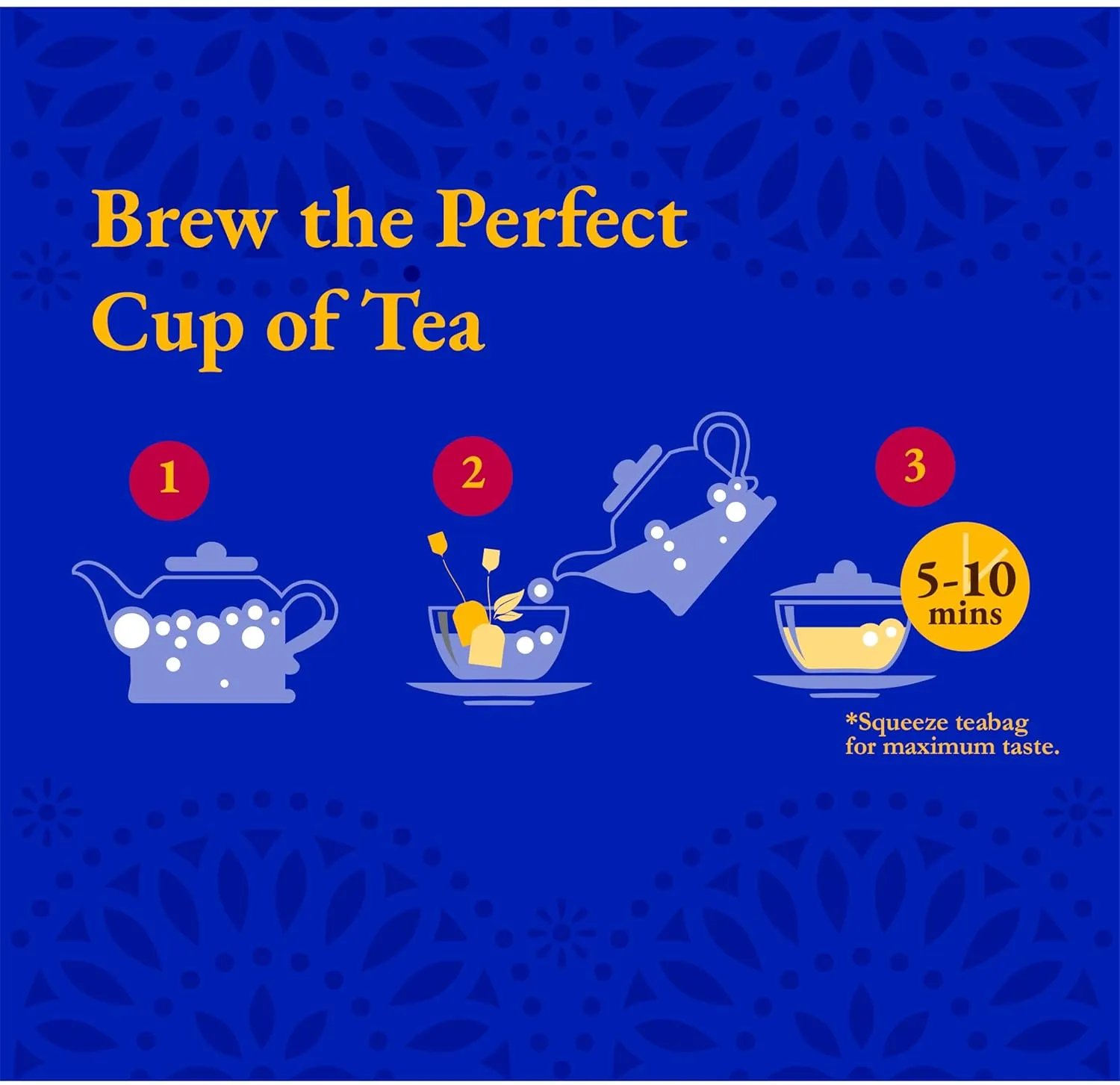 Tadin Turmeric Mango Ginger Tea, Contains Caffeine, Best as Hot Tea, Contains Black Tea, 24 Tea Bags Per Box, Pack of 6