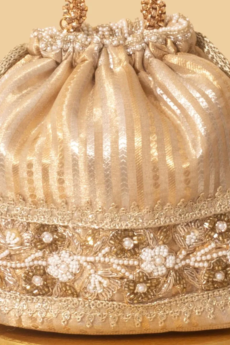 Taj Bucket Bag - Gold