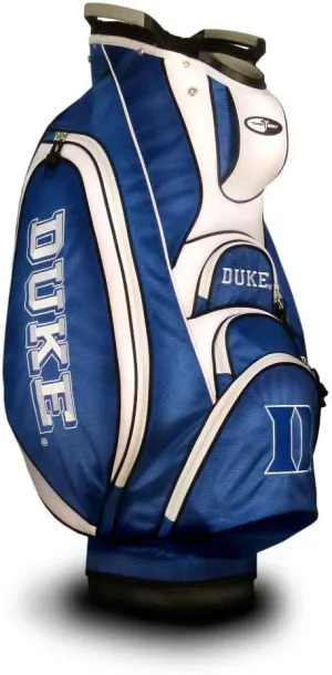Team Golf NCAA Victory Golf Cart Bag, 10-way Top with Integrated Dual Handle & External Putter Well, Cooler Pocket, Padded Strap, Umbrella Holder & Removable Rain Hood