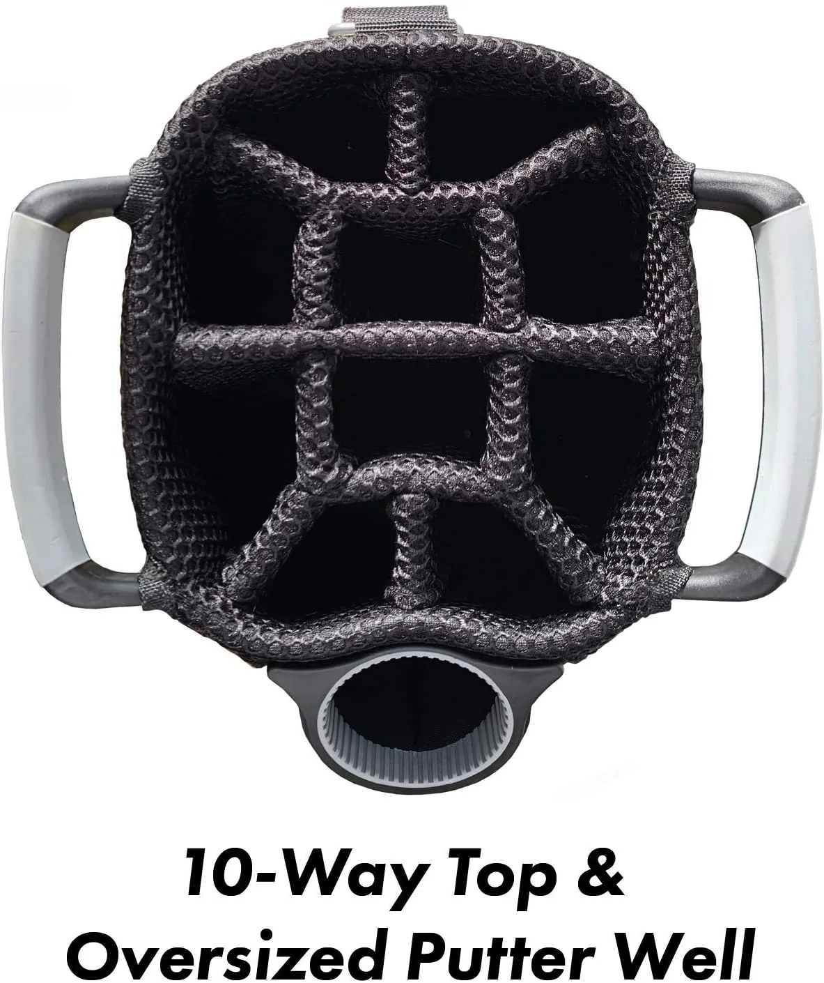 Team Golf NHL 10-Way Top with Integrated Dual Handle & External Putter Well