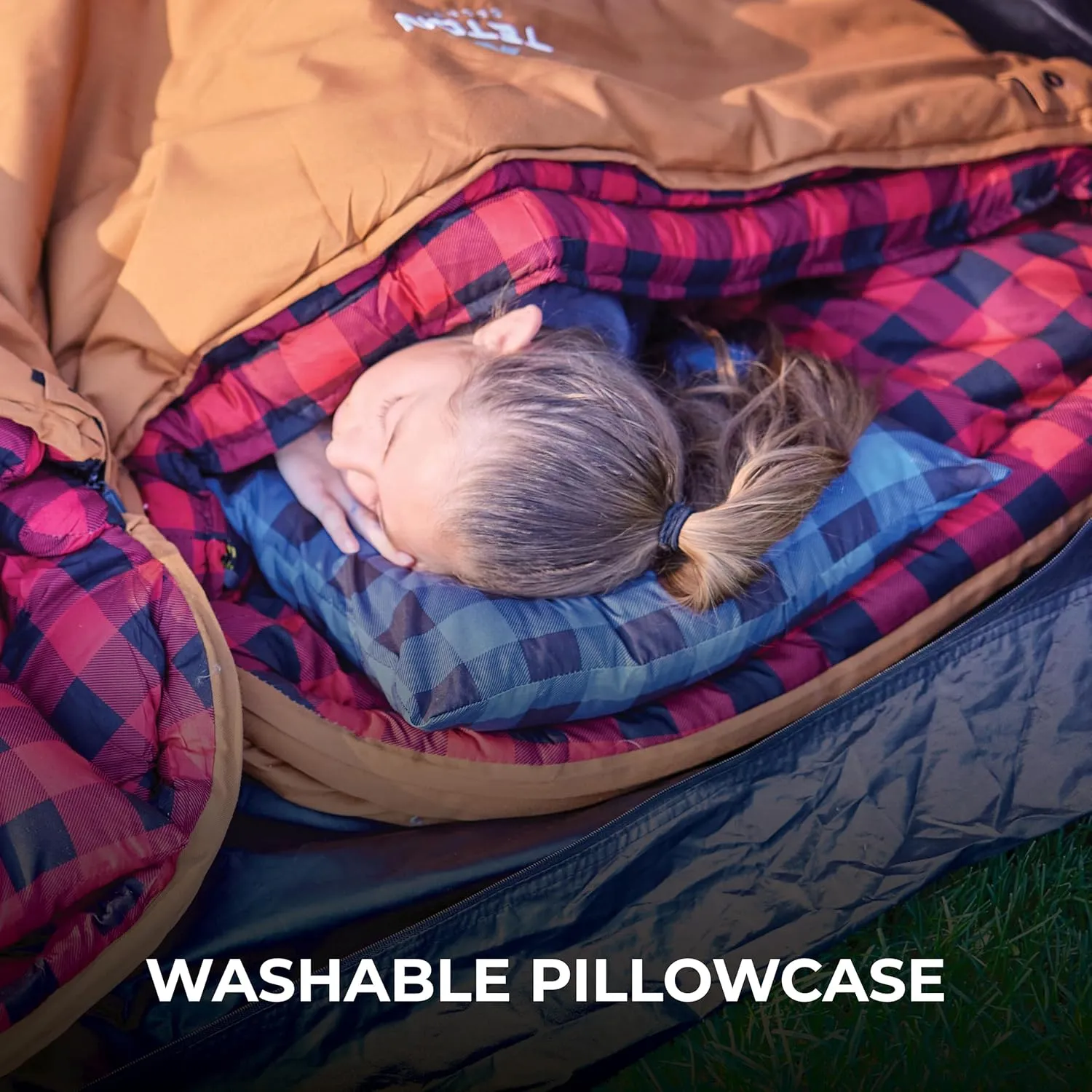 TETON Sports Camp Pillow; Great for Travel, Camping and Backpacking; Washable