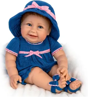 The Ashton-Drake Galleries Poseable Baby Doll is Ready for Your Afternoon Adventures