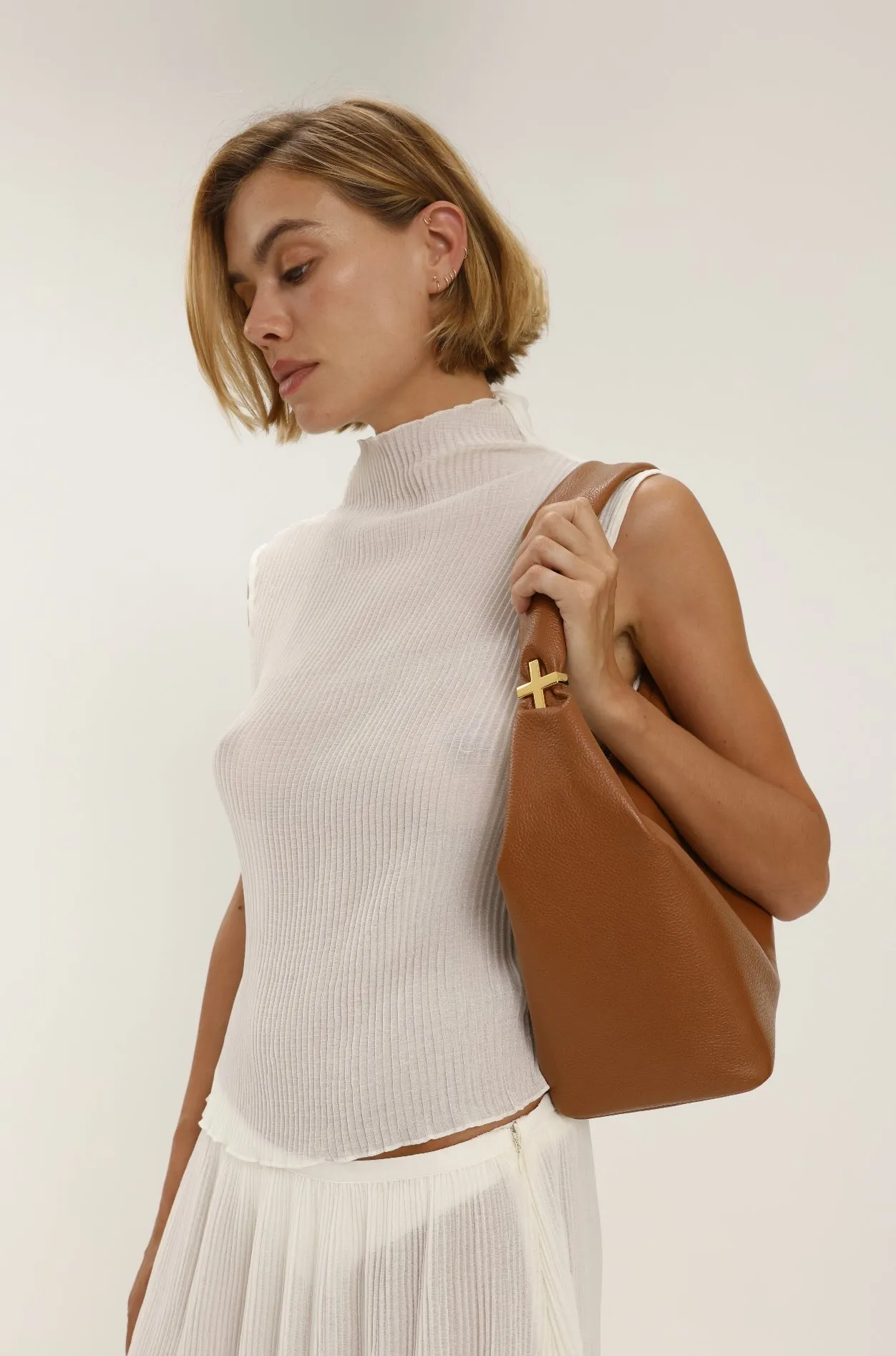 The Basia Bag Large Tan
