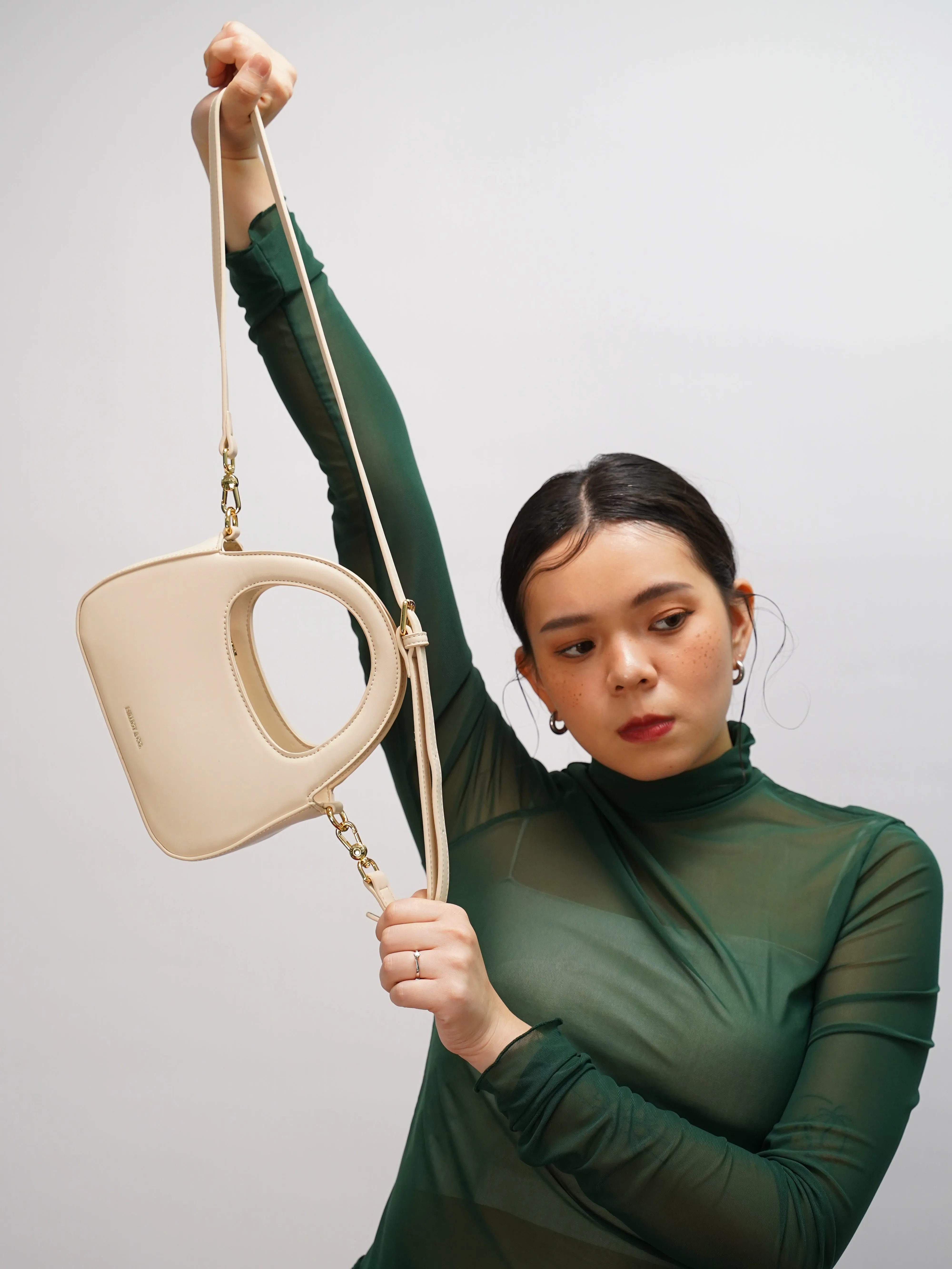 Tiara Hobo Bag (Beige)
