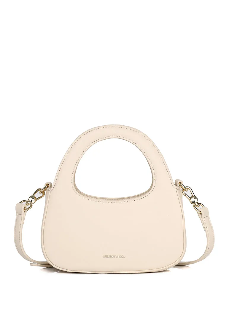 Tiara Hobo Bag (Beige)