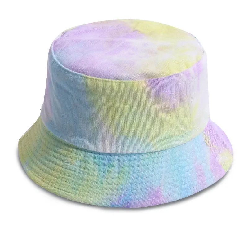 Tie Dye Print Reversible Women's Bucket Cap