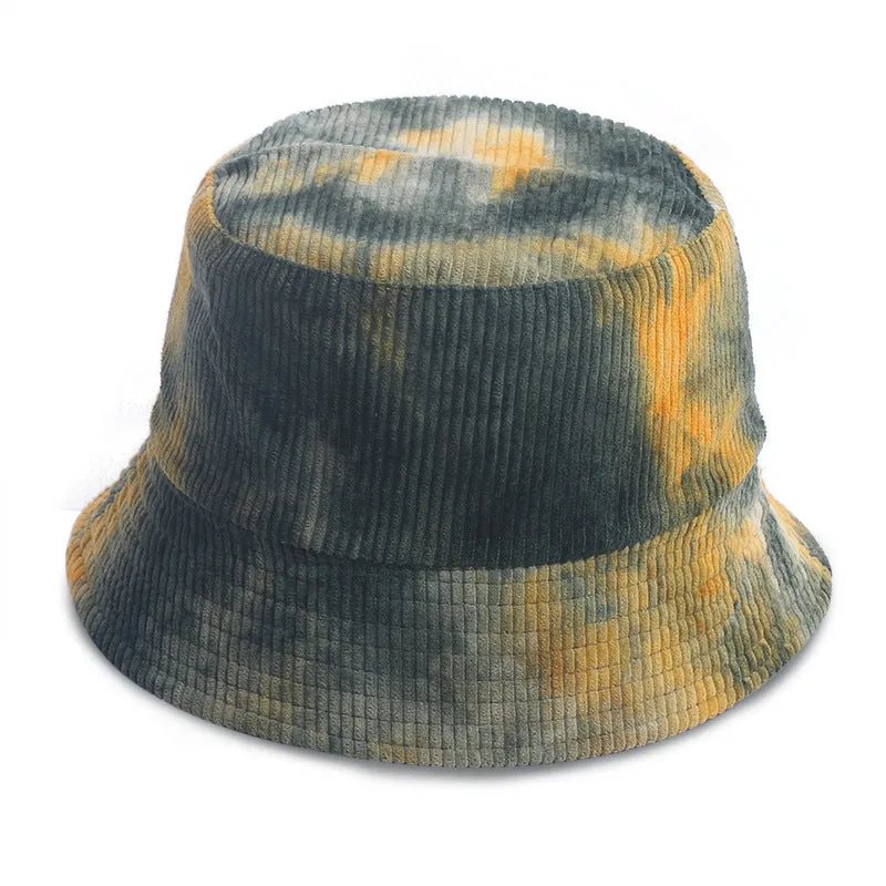 Tie Dye Print Reversible Women's Bucket Cap