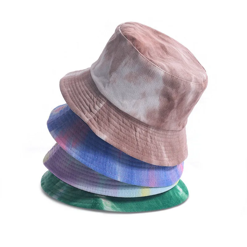 Tie Dye Print Reversible Women's Bucket Cap