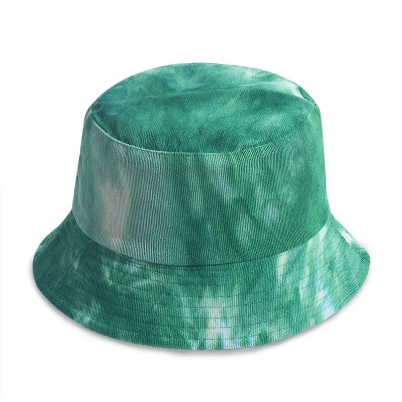 Tie Dye Print Reversible Women's Bucket Cap