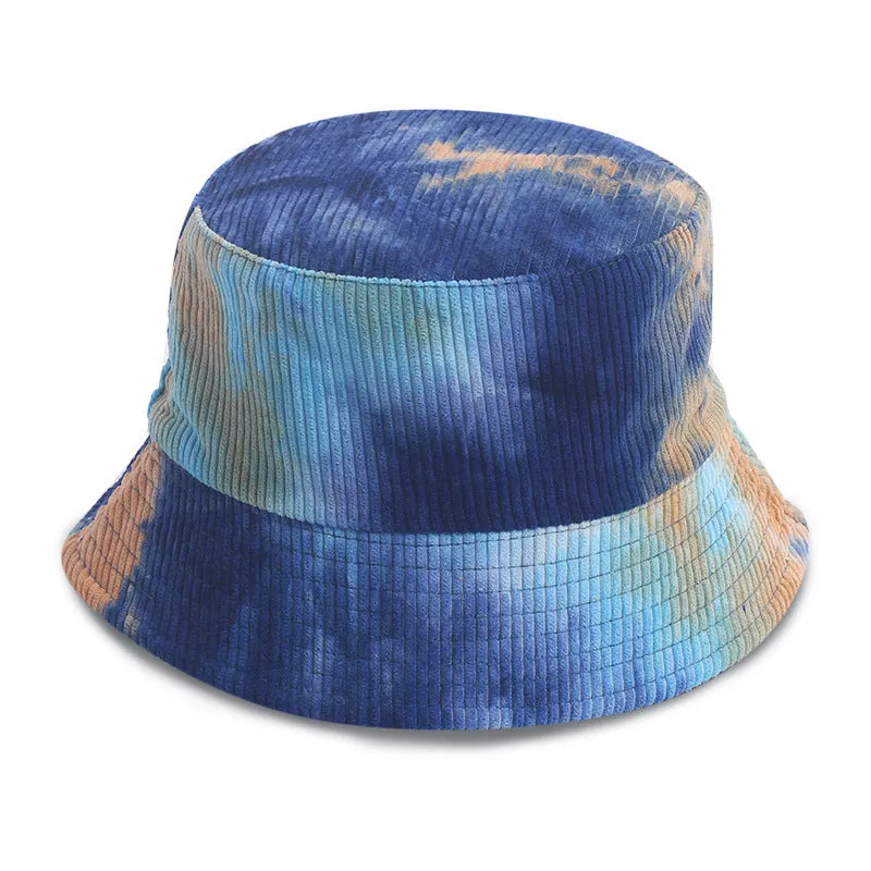 Tie Dye Print Reversible Women's Bucket Cap