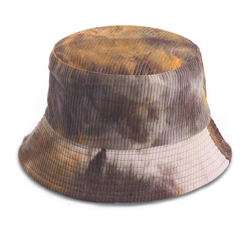 Tie Dye Print Reversible Women's Bucket Cap